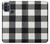 S2842 Black and White Buffalo Check Pattern Case For Motorola Moto G50