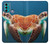 S3497 Green Sea Turtle Case For Motorola Moto G60, G40 Fusion