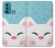 S3542 Cute Cat Cartoon Case For Motorola Moto G60, G40 Fusion