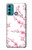 S3707 Pink Cherry Blossom Spring Flower Case For Motorola Moto G60, G40 Fusion