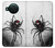 S2386 Black Widow Spider Case For Nokia X10