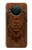 S2529 Leo Zodiac Tattoo Brown Graphic Print Case For Nokia X10