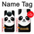 S2662 Cute Panda Cartoon Case For Nokia X10