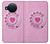 S2847 Pink Retro Rotary Phone Case For Nokia X10