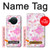 S3036 Pink Sweet Flower Flora Case For Nokia X10