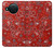 S3354 Red Classic Bandana Case For Nokia X10