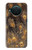 S3691 Gold Peacock Feather Case For Nokia X10