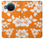 S2245 Hawaiian Hibiscus Orange Pattern Case For Nokia X20