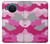 S2525 Pink Camo Camouflage Case For Nokia X20