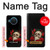 S3753 Dark Gothic Goth Skull Roses Case For Nokia X20
