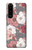 S3716 Rose Floral Pattern Case For Sony Xperia 5 III