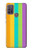 S3678 Colorful Rainbow Vertical Case For Motorola Moto G10 Power