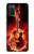S0415 Fire Guitar Burn Case For Samsung Galaxy A03S