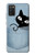 S2641 Pocket Black Cat Case For Samsung Galaxy A03S