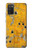 S3528 Bullet Rusting Yellow Metal Case For Samsung Galaxy A03S