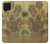 S0214 Van Gogh Vase Fifteen Sunflowers Case For Samsung Galaxy A22 4G