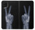 S3101 X-ray Peace Sign Fingers Case For Samsung Galaxy A22 4G