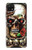 S0753 Skull Wing Rose Punk Case For Samsung Galaxy A22 5G
