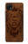 S2529 Leo Zodiac Tattoo Brown Graphic Print Case For Samsung Galaxy A22 5G