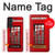 S0058 British Red Telephone Box Case For Samsung Galaxy S21 FE 5G