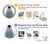 S1075 Penguin Ice Case For Samsung Galaxy S21 FE 5G