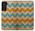 S3033 Vintage Wood Chevron Graphic Printed Case For Samsung Galaxy S21 FE 5G