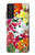 S3205 Retro Art Flowers Case For Samsung Galaxy S21 FE 5G