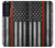 S3472 Firefighter Thin Red Line Flag Case For Samsung Galaxy S21 FE 5G