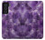 S3713 Purple Quartz Amethyst Graphic Printed Case For Samsung Galaxy S21 FE 5G