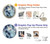 S2689 Blue Marble Texture Graphic Printed Case For Samsung Galaxy Xcover 5