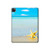 S0911 Relax at the Beach Hard Case For iPad Pro 12.9 (2022, 2021, 2020, 2018), iPad Air 13 (2025, 2024)