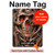 S1675 Skull Blood Tattoo Hard Case For iPad Pro 12.9 (2022, 2021, 2020, 2018), iPad Air 13 (2025, 2024)