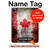 S2490 Canada Maple Leaf Flag Texture Hard Case For iPad Pro 12.9 (2022, 2021, 2020, 2018), iPad Air 13 (2025, 2024)