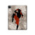 S2634 Muay Thai Kickboxing Martial Art Hard Case For iPad Pro 12.9 (2022, 2021, 2020, 2018), iPad Air 13 (2025, 2024)