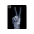 S3101 X-ray Peace Sign Fingers Hard Case For iPad Pro 12.9 (2022, 2021, 2020, 2018), iPad Air 13 (2025, 2024)