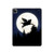 S3289 Flying Pig Full Moon Night Hard Case For iPad Pro 12.9 (2022,2021,2020,2018, 3rd, 4th, 5th, 6th)