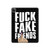 S3598 Middle Finger Fuck Fake Friend Hard Case For iPad Pro 12.9 (2022,2021,2020,2018, 3rd, 4th, 5th, 6th)