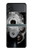 S2387 Gun Bullet Hole Glass Case For Samsung Galaxy Z Flip 3 5G
