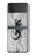 S2446 Gecko Wood Graphic Printed Case For Samsung Galaxy Z Flip 3 5G
