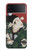 S2498 Japan Art Toyohara Kunichika Case For Samsung Galaxy Z Flip 3 5G