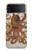 S2801 Vintage Octopus Case For Samsung Galaxy Z Flip 3 5G