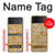 S2987 Cream Cracker Biscuits Case For Samsung Galaxy Z Flip 3 5G