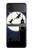 S3249 Peter Pan Fly Full Moon Night Case For Samsung Galaxy Z Flip 3 5G