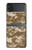 S3294 Army Desert Tan Coyote Camo Camouflage Case For Samsung Galaxy Z Flip 3 5G