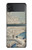 S3350 Utagawa Hiroshige Drum Bridge Yuhi Hill in Meguro Case For Samsung Galaxy Z Flip 3 5G