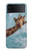 S3680 Cute Smile Giraffe Case For Samsung Galaxy Z Flip 3 5G