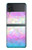 S3747 Trans Flag Polygon Case For Samsung Galaxy Z Flip 3 5G