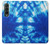 S1869 Tie Dye Blue Case For Samsung Galaxy Z Fold 3 5G