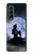 S2668 Mermaid Silhouette Moon Night Case For Samsung Galaxy Z Fold 3 5G