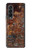 S2714 Rust Steel Texture Graphic Printed Case For Samsung Galaxy Z Fold 3 5G